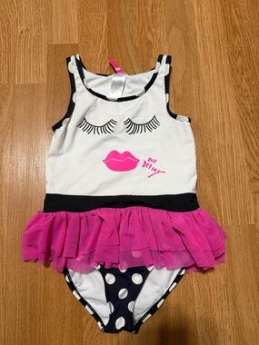 Betsey Johnson Tutu bathing suit size 10